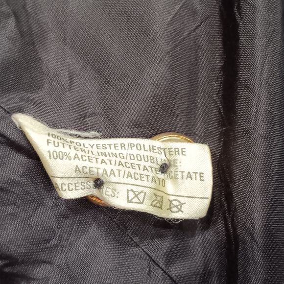 Iconic Fink Modell 1960s Black Satin Bow Tie Sleeveless Shift Dress Pleated Midi - Picture 12 of 12